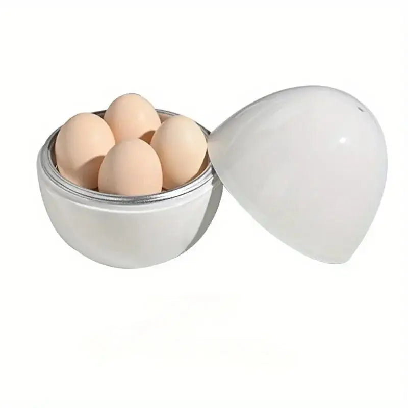 Microwave Eggs Steamer Boiler Cooker 1/4 Eggs Capacity Easy Quick 5 Minutes Hard Or Soft Boiled Kitchen Cooking Tools