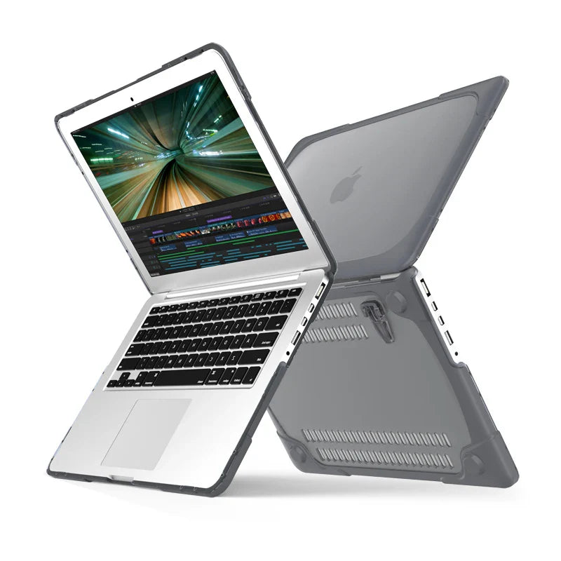 Stand Laptop Case for Air 13 A1369 A1466 MD760 Protection Cover for Retina 13/15 A1502 A1425 MD212 A1398 MC975 MC976 Shockproof