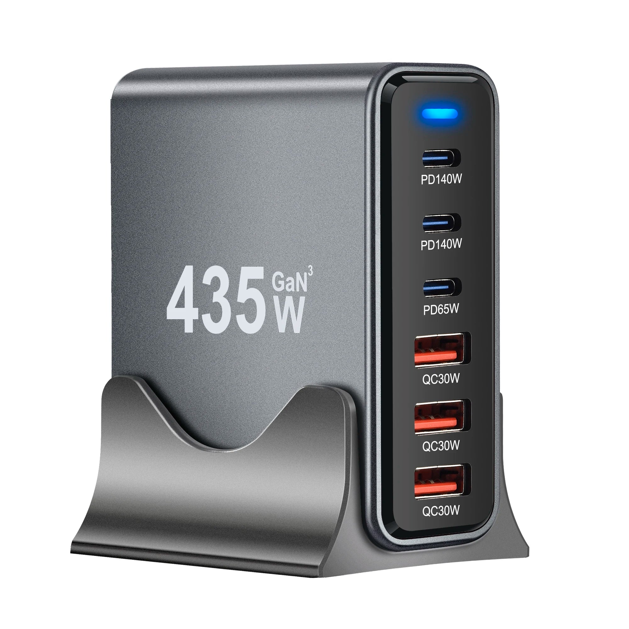 800W/670W/530W Fast USB C GaN Charger Block Dual 140W PD3.1 PPS Fast Charging Station for Multiple Devices Laptop Wall Charger