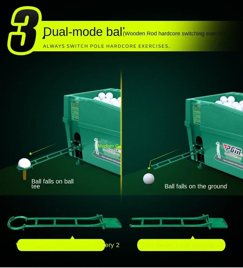 Semi-Automatic Golf Ball Dispenser