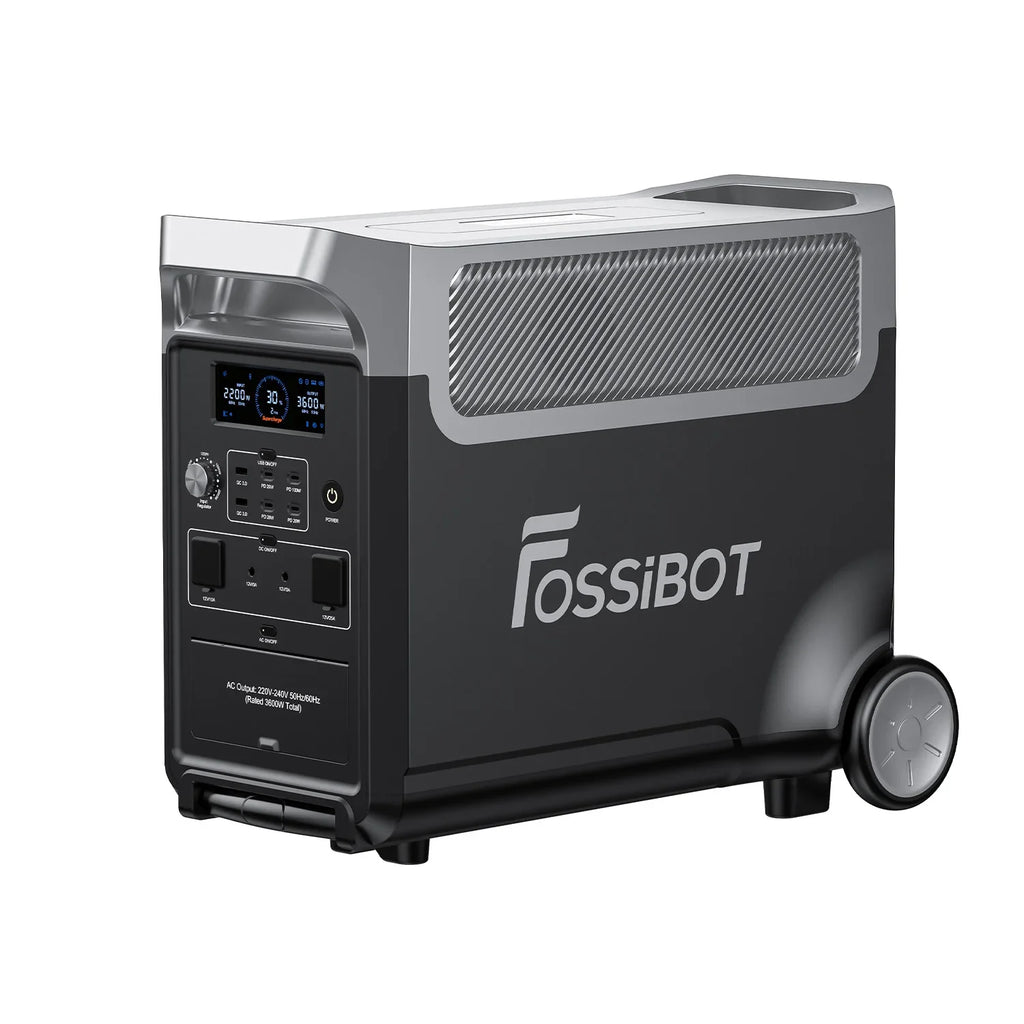 Fossibot EU Stock Lifepo4 3600w High Capacity 220v AC DC Outdoor camping Battery fossibot F3600 Pro Portable Power Station