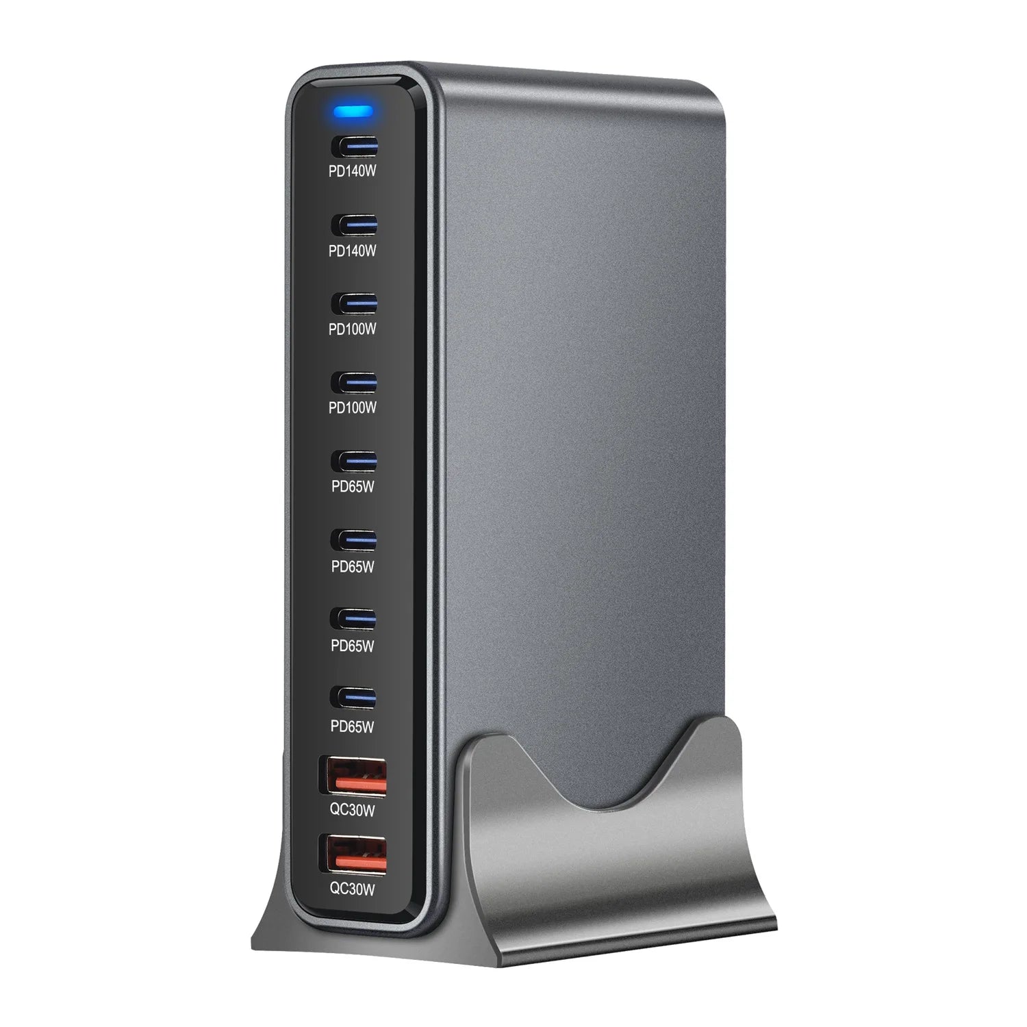 800W/670W/530W Fast USB C GaN Charger Block Dual 140W PD3.1 PPS Fast Charging Station for Multiple Devices Laptop Wall Charger