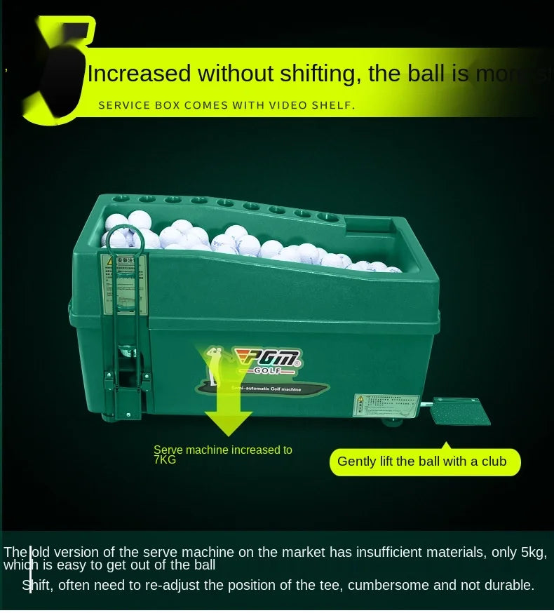 Semi-Automatic Golf Ball Dispenser