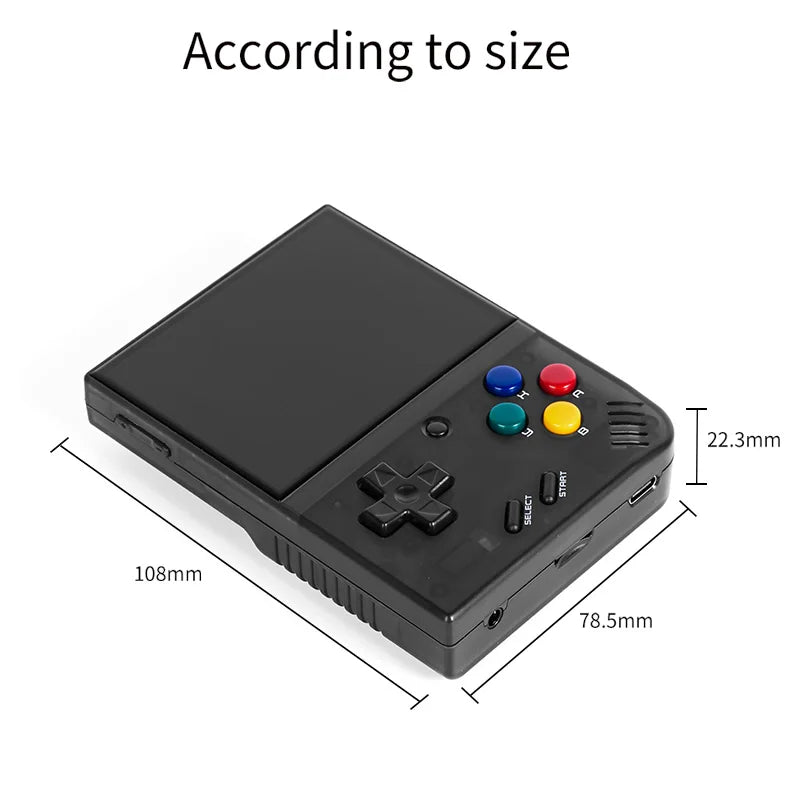 MIYOO Mini Plus Retro Handheld Game Console 3.5"IPS HD Screen Mini+ Portable Players childhood Classic Nostalgic Gaming Emulator
