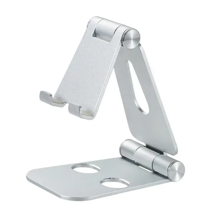 Desktop Mobile Phone Holder Stand, Cradle, Dock, Phone & Tablet Holder, Aluminum Adjustable Desktop Stand