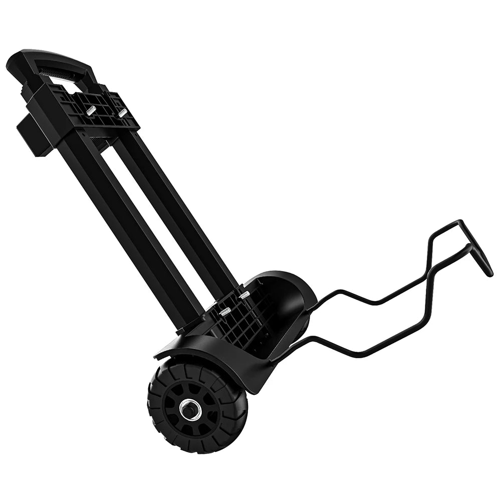 Hand Trolley for Portable Power Station Support Up to 50 lbs Adjustable Handle Flat Wheel