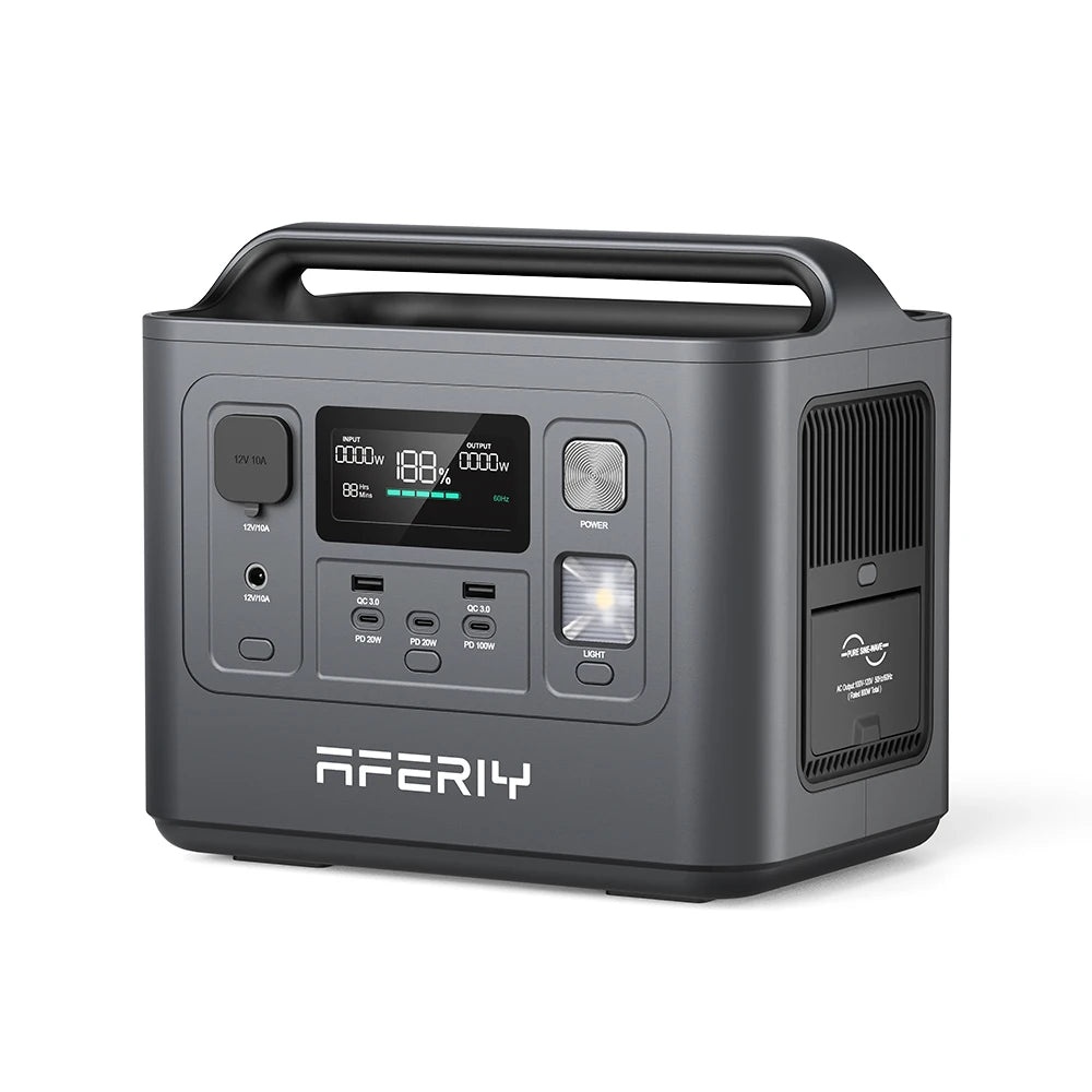Generator Power Supply Solar Portable Power Station Battery Portable Power Supply USB AC/DC + Portable Lithium