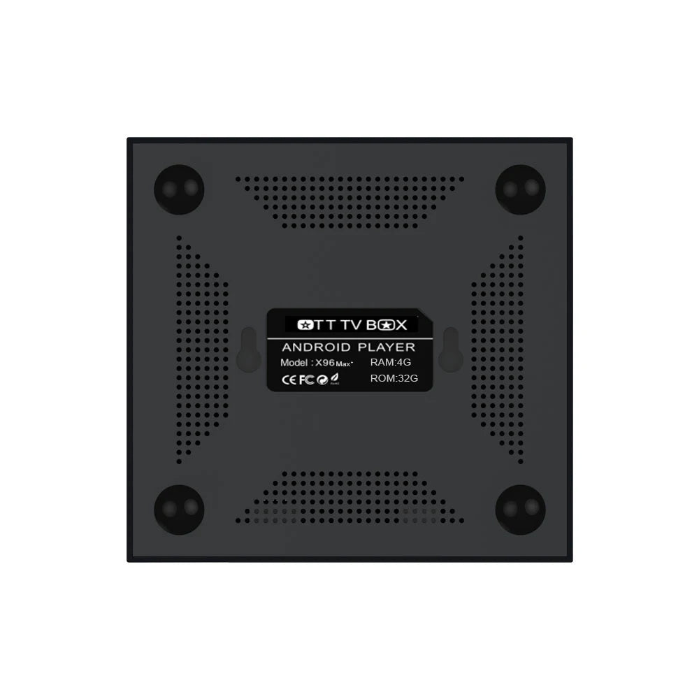 X96 Max Plus Smart TV Box Android 9 4G 32G 64G Amlogic S905X3 Quad Core 2.4G/5G Wifi 4K TVBOX X96Max Media Player Set Top Box