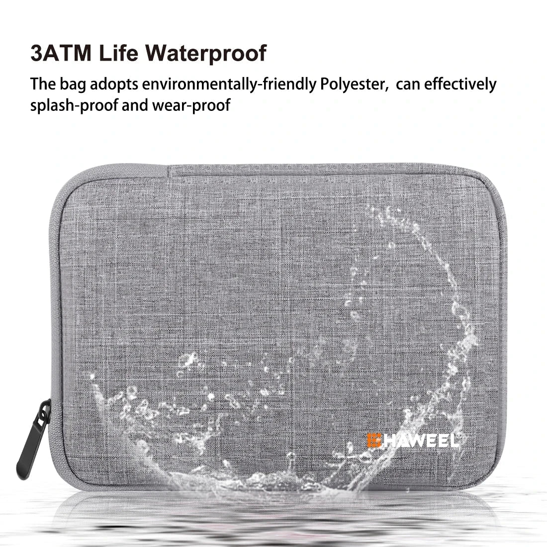 HAWEEL 7.9 / 9.7 inch Tablet Liner Sleeve Case Zipper Briefcase Pouch Bag For iPad Tablets Macbook Shockproof Case Carrying Bag