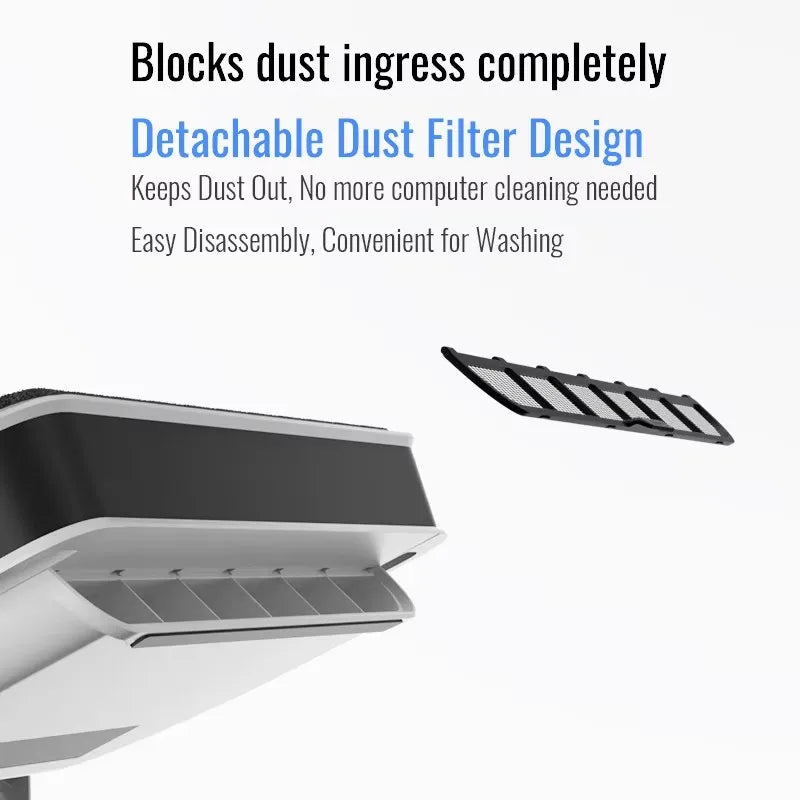 Flydigi BS2 pro Laptop Cooler Overclocking Pressure Air Dual Noise Reduction Intelligent Variable Frequency Computer Bracket NEW