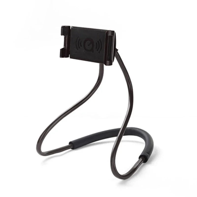 Lazy Hanging Neck Phone Stand Holder Rotatable Mobile Phone Stand Necklace Bracket Bed 360 Degree Phone Holder For Smartphones