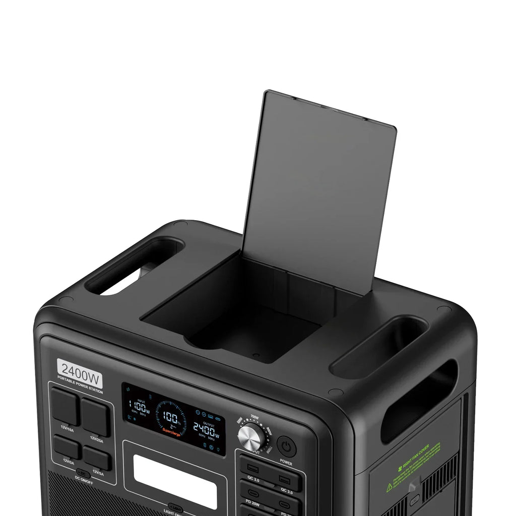 Fossibot F2400 Lifepo4 Portable Power Station 2400W 2000W 2500W - Compact Mobile Energy Source for Outdoor And Emergency Use