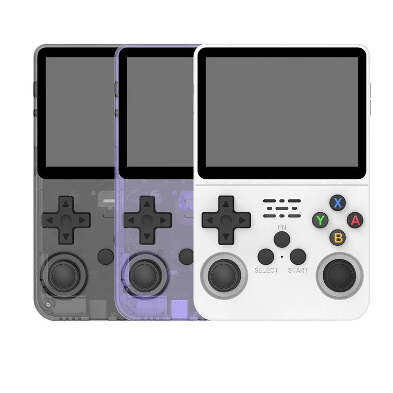 Retro R36S Handheld Video Game Console 3.5 Inch IPS Screen 128GB Preloaded Games Portable Pocket Player with Linux System