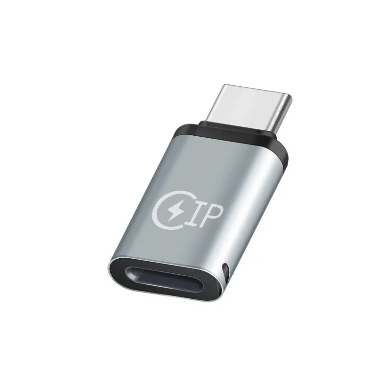 Universal Type-C Phone Charging Adapter Lightning Female To USB C Male Cable Converter Fast Charge Connector