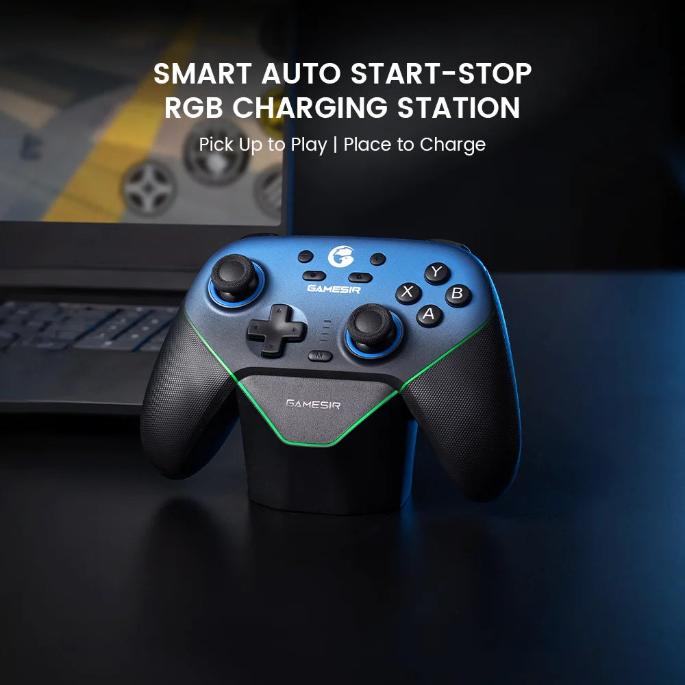 New GameSir Super Nova Wireless Game Controller T4N Pro Gamepad Hall Effect Sticks Analog Triggers for PC Switch Android iOS