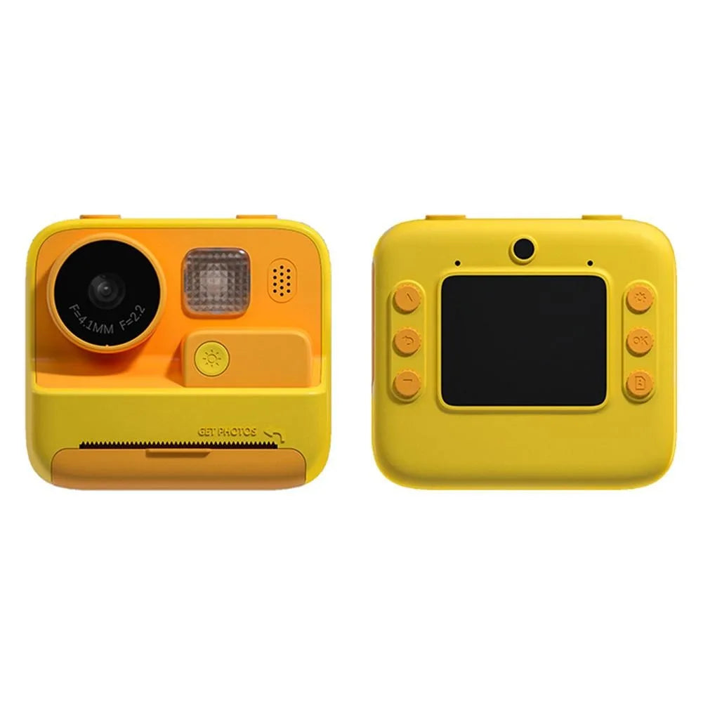 Children Instant Camera Print Camera 2.0" 1080P Video Photo Digital Camera with Thermal Print Paper for Kids Birthday Gift Toys
