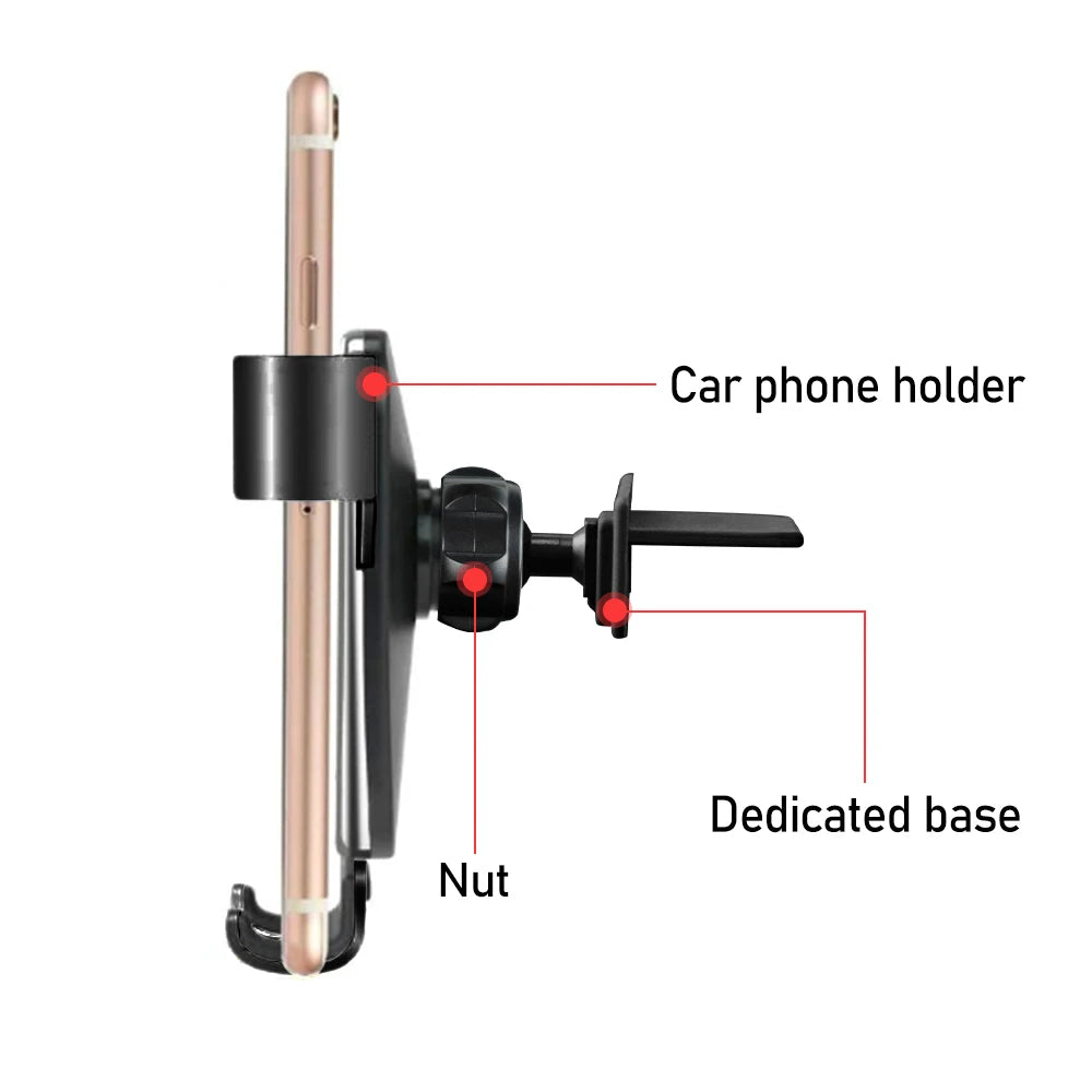 Car Mobile Phone Holder For Volkswagen VW Tiguan 5n MK1 2012 2013 2014 2015 2016 Degree Rotating GPS Mount Support Bracket