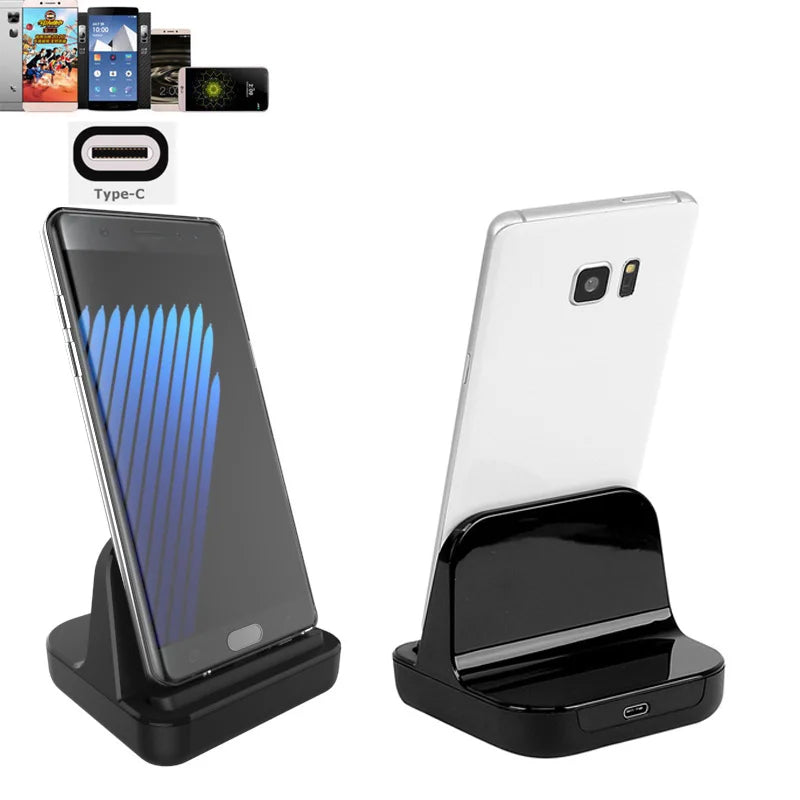 Type-C Dock Charging Desktop USB C 3.1 Station For Android Phone for Huawei Honer 5 Mi5