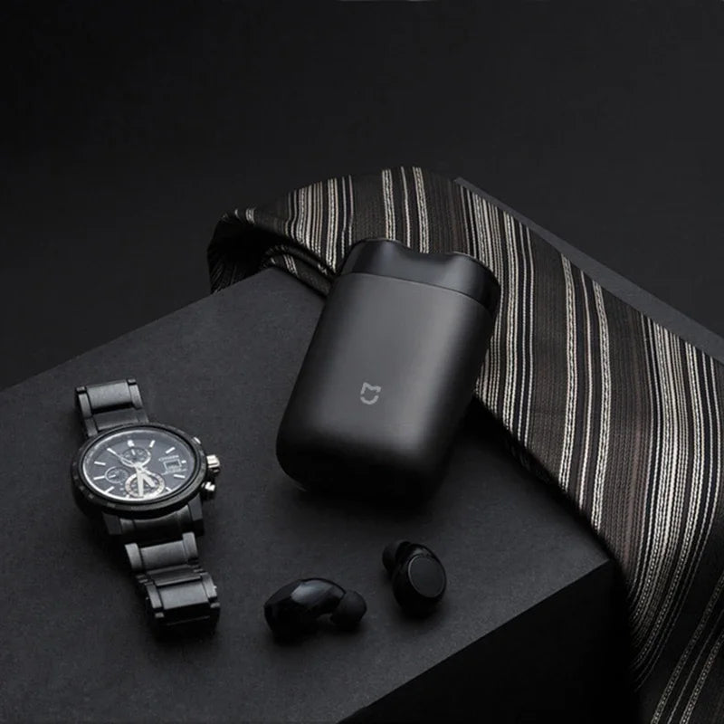XIAOMI MIJIA S100 Electric Shaver Twin Blade Portable Dry Wet Razor Beard Trimmer Cutter USB Rechargeable For Men Razors Machine