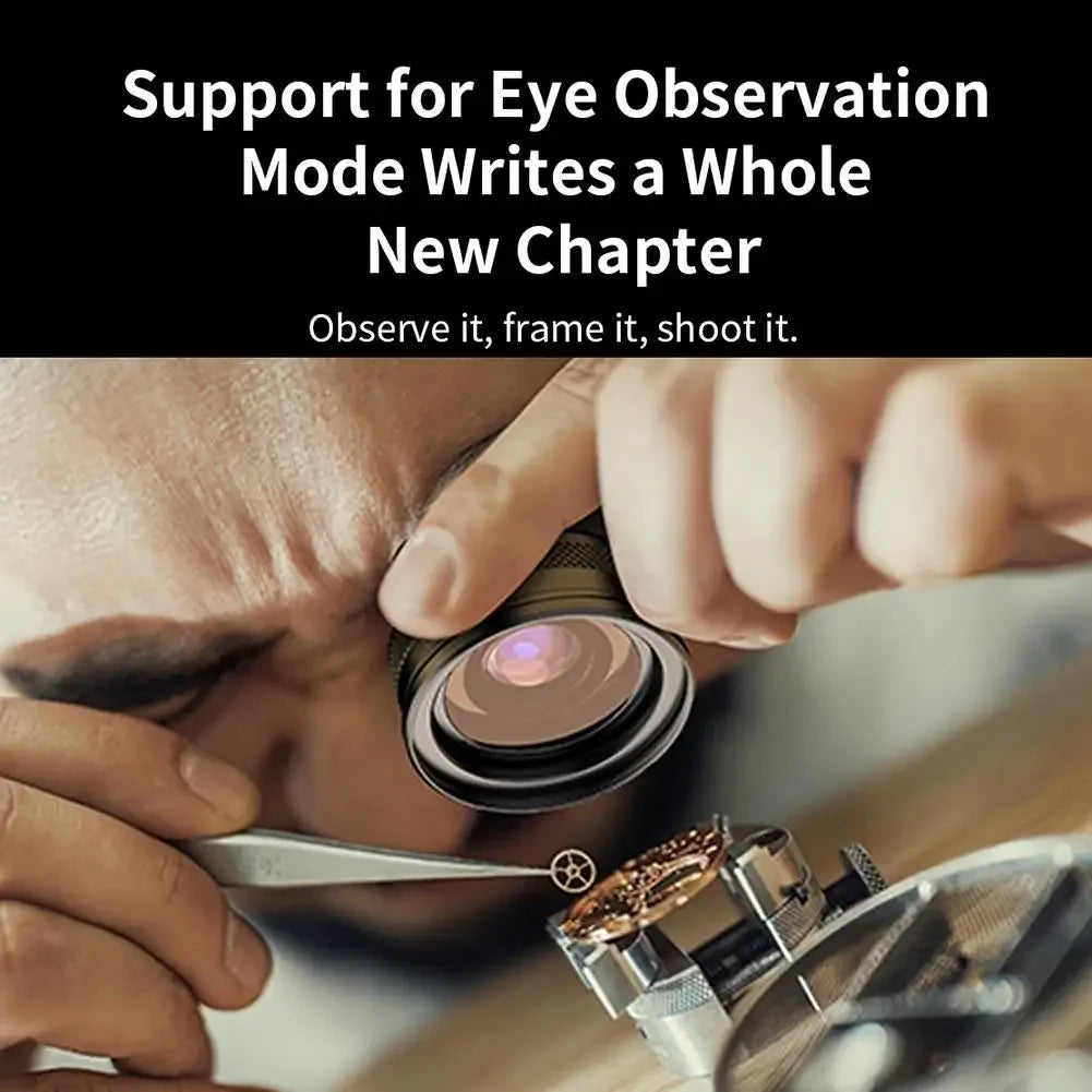 1PC APL-ZM100 Macro Lens 10-20X Zoom Macro Lens High-definition Miniature Mobile Phone Camera Lens With Mobile Phone Holder