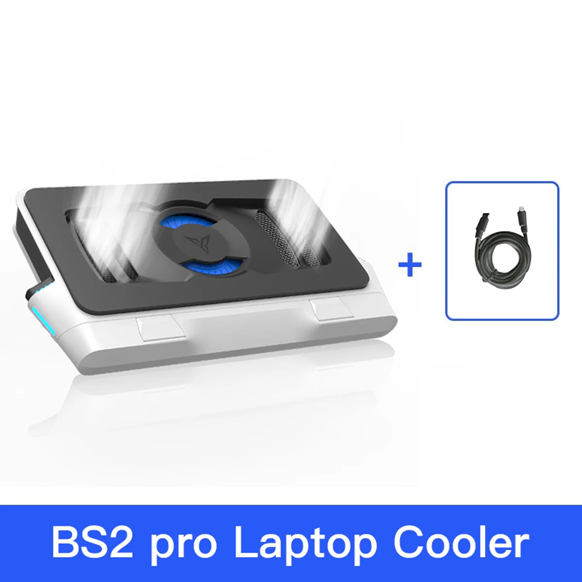 Flydigi BS2 pro Laptop Cooler Overclocking Pressure Air Dual Noise Reduction Intelligent Variable Frequency Computer Bracket NEW