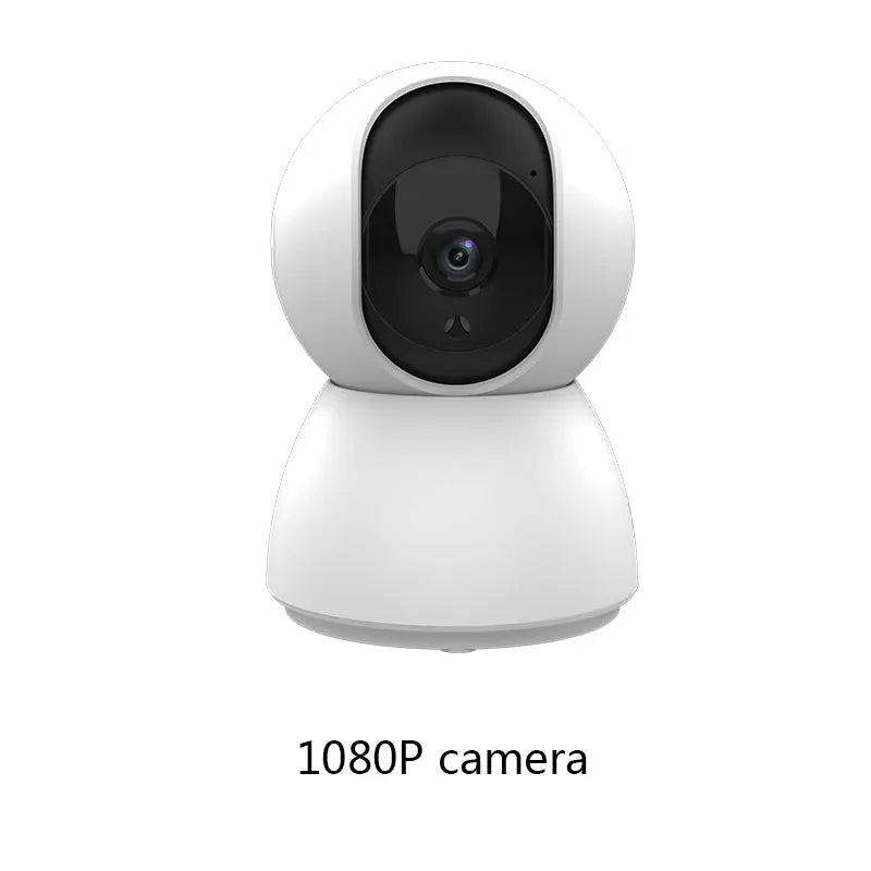 Tuya Indoor Smart Surveillance Camera with 1080P HD resolution, perfect for real-time monitoring and app-based control.