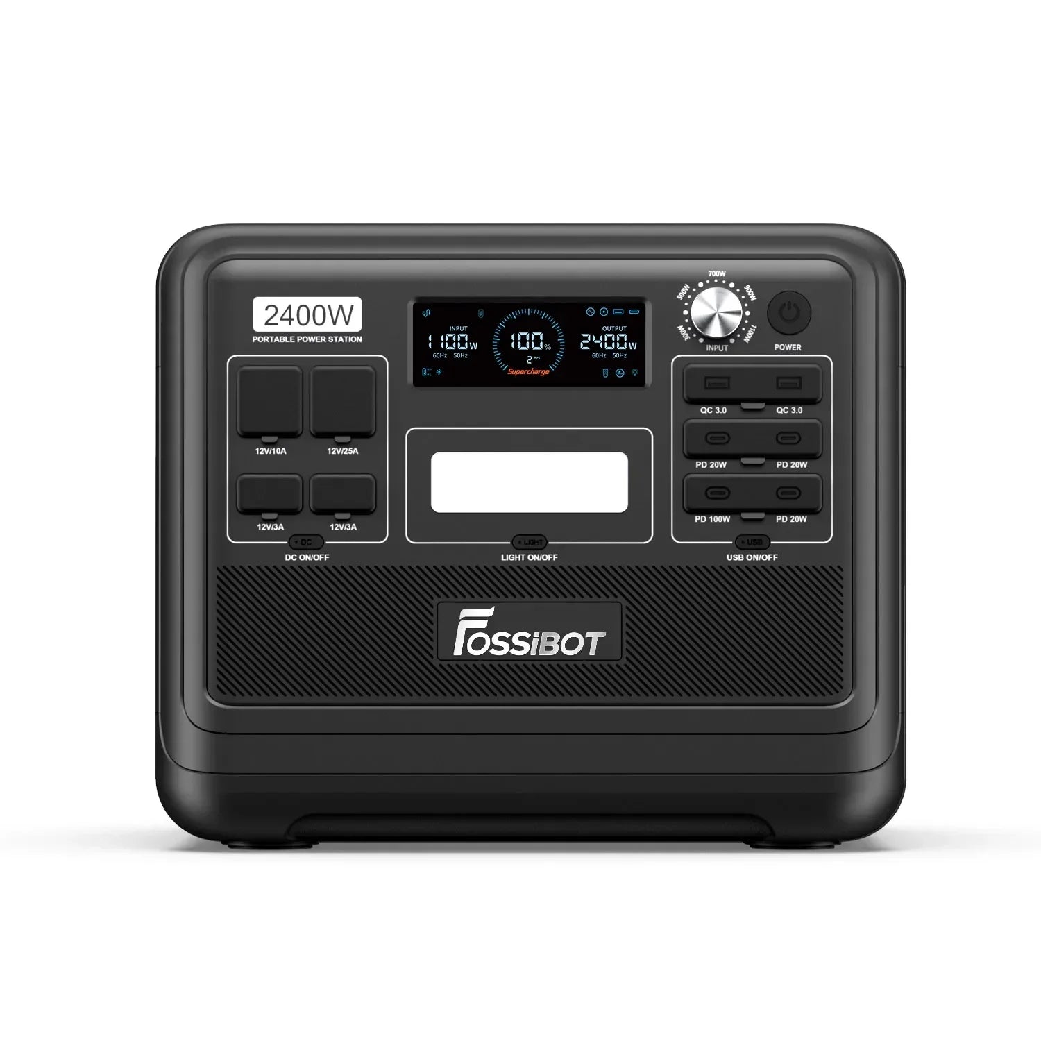 Fossibot F2400 Lifepo4 Portable Power Station 2400W 2000W 2500W - Compact Mobile Energy Source for Outdoor And Emergency Use
